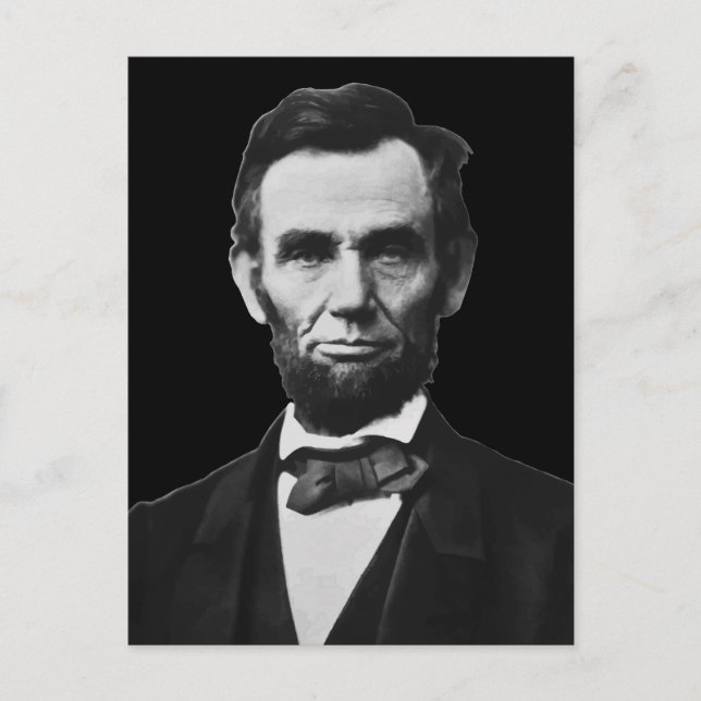 Cartão Postal Presidente Lincoln (Frente)