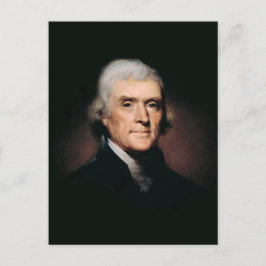 Cartão Postal Presidente Thomas Jefferson