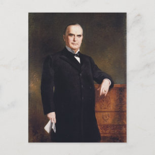 Cartão Postal Presidente William McKinley por August Benziger 18