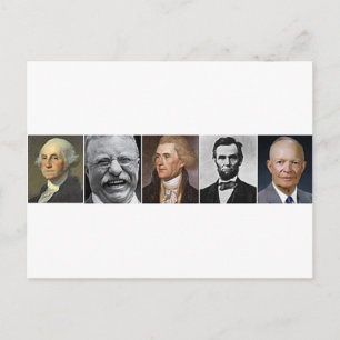 Cartão Postal Presidentes dos EUA