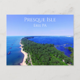 Cartão postal - Presque Isle Erie PA