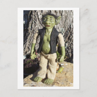 Cartão Postal Pressione o Troll