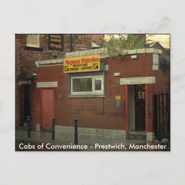 Cartão Postal Prestwich, Manchester (Frente)
