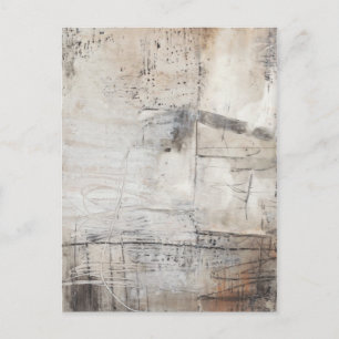 Cartão Postal Preto Branco & Bronze