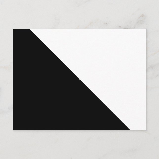 Cartão Postal Preto e Branco (Frente)