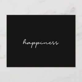 Cartão postal preto-e-branco