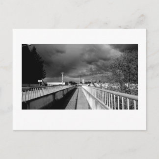 Cartão Postal Preto e Branco claro 2