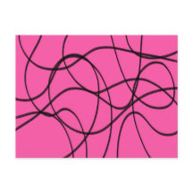 Preto na Arte de Fita Rosa