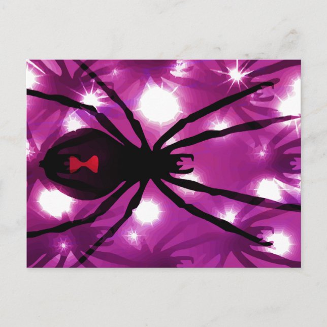 Cartão Postal Preto Viúvo (Frente)