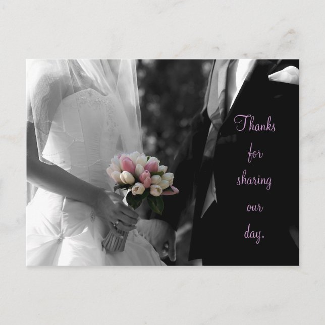 Cartão Postal Pretty Pinks (Frente)