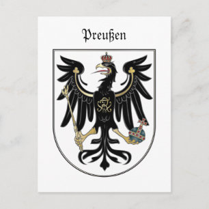 Cartão Postal Preußen Adler