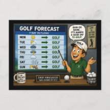 Previsão de golfe