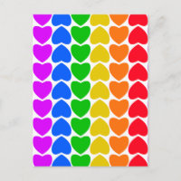 Pride Rainbow Heart Line