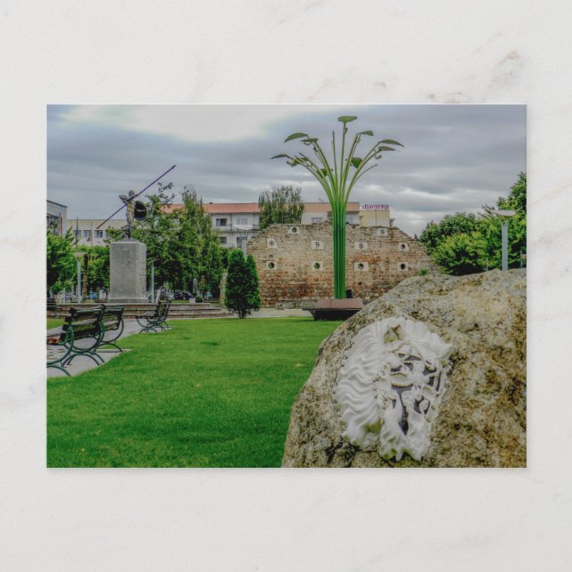 Cartão Postal Prilep, Macedônia do Norte (Frente)