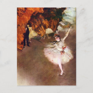Cartão Postal Prima Ballerina, Rosita Mauri por Edgar Degas