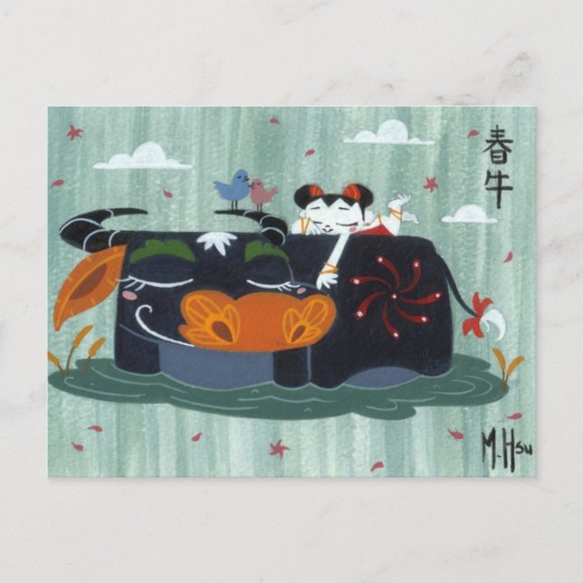 Cartão Postal Primavera Buffalo (Frente)