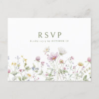 Primavera de Coloração Wildflower Meadow Weding RS