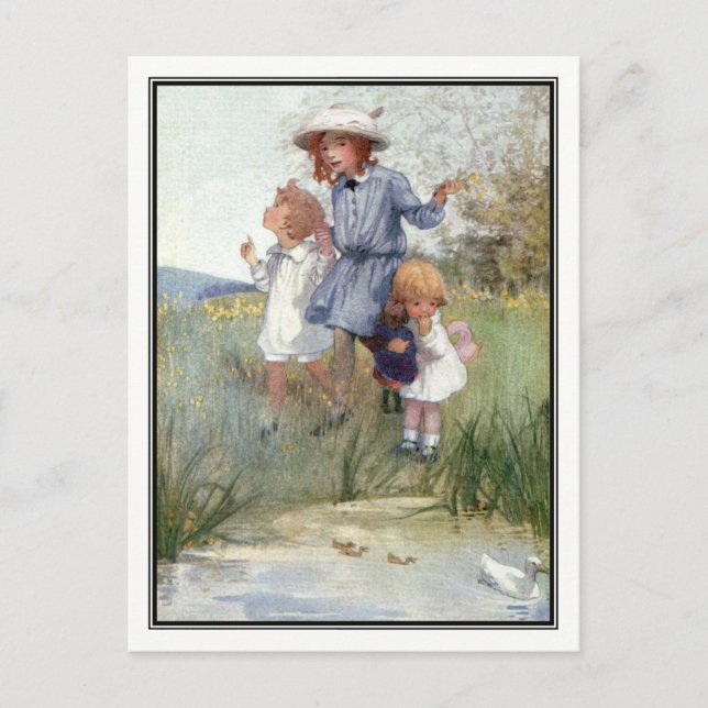 Cartão Postal Primavera de Honor C. Appleton (Frente)