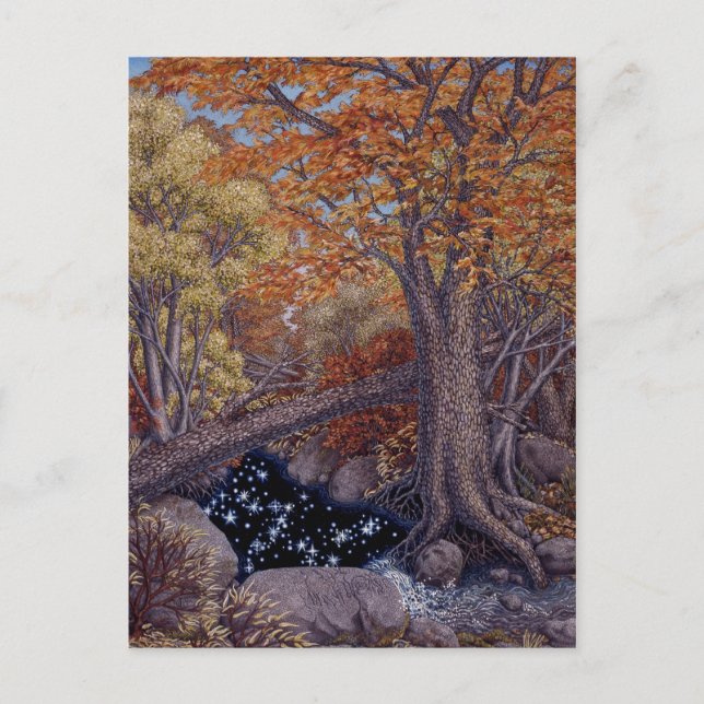 Cartão Postal Primavera de outono (Frente)