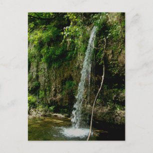 Cartão Postal Primavera de queda de cascata