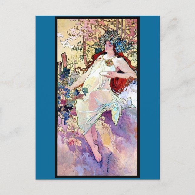 Cartão Postal Primavera de Verão outono (Frente)