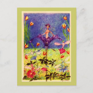 Cartão Postal primavera- elve
