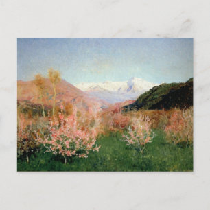 Cartão Postal Primavera em Italia, 1890