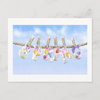 Cartão Postal Primavera está aqui