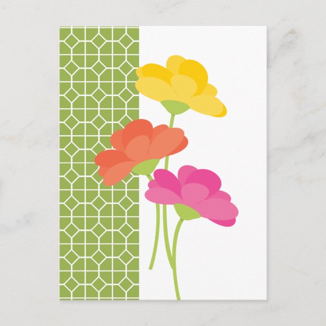 Cartão Postal Primavera In Bloom (Frente)