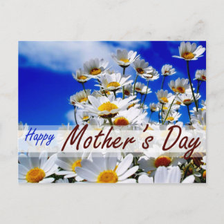 Cartão Postal Primavera IN céu azul para MOM