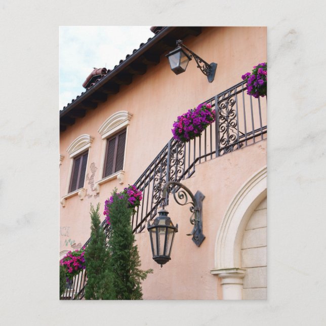 Cartão Postal Primavera italiano (Frente)