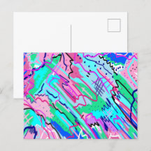 Primavera Landscape Abstrato Art