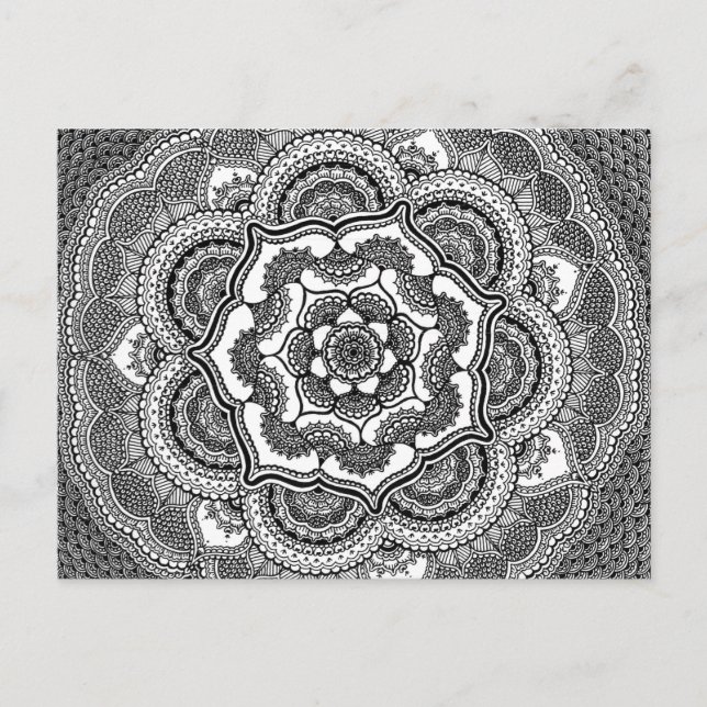 Cartão Postal Primavera Lotus (Frente)