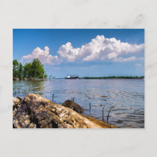 Cartão Postal Primavera no rio Mississippi