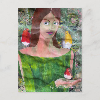 Cartão Postal Primavera Siren