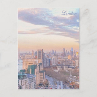 Cartão Postal Primavera Sunset, Londres