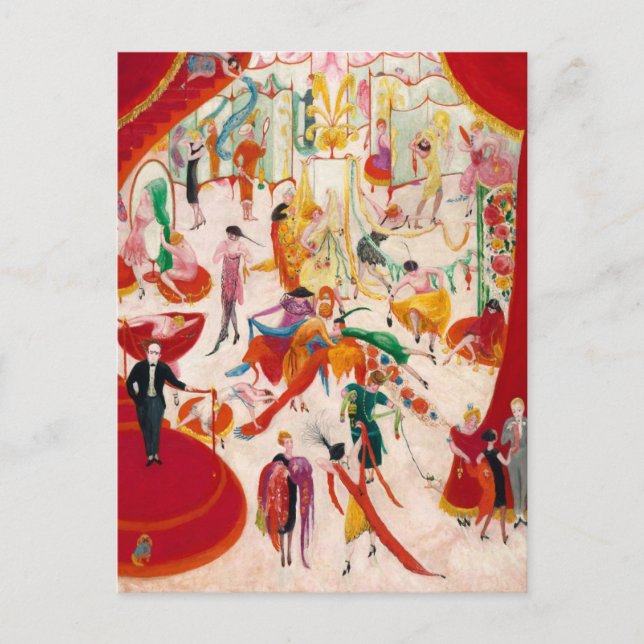 Cartão Postal Primavera venda na Bendel de Florine Stettheimer (Frente)