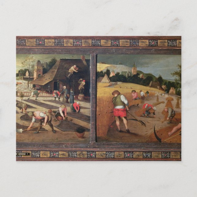 Cartão Postal Primavera ; Verão (Frente)