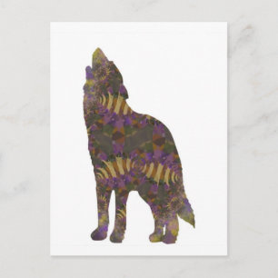 Cartão postal primavera Wolf