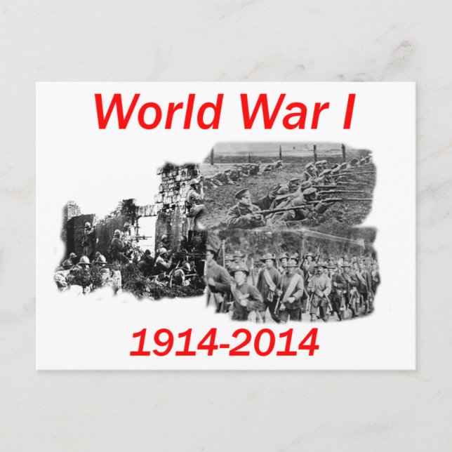 Cartão Postal Primeira Guerra Mundial (1914-2014) (Frente)