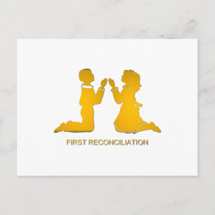 Cartão Postal Primeira Reconciliação