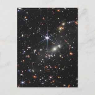 Cartão Postal Primeiras imagens do telescópio espacial JWST Jame