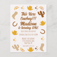 Primeiro Aniversário Arco-íris Rodeios Groovy Aniv