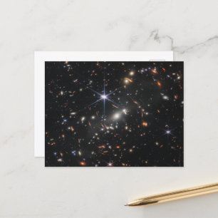 Cartão Postal Primeiro Campo Profundo do Universo da Web James