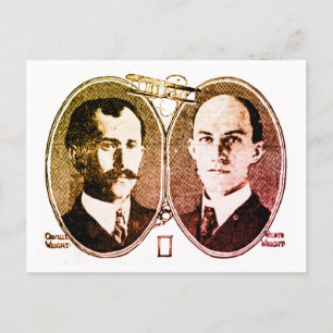 Cartão Postal Primeiro em Voo