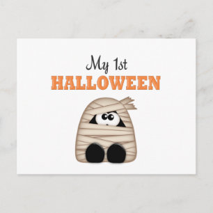 Cartão Postal Primeiro Halloween