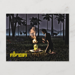 Cartão Postal Primeiro Havdalah