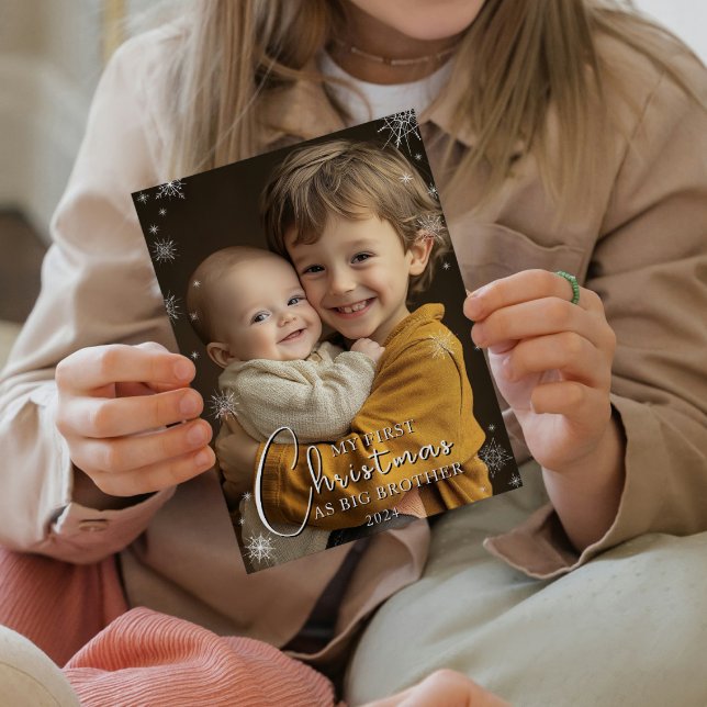 Cartão Postal Primeiro Natal Como Foto Do Grande Irmão (Criador carregado)