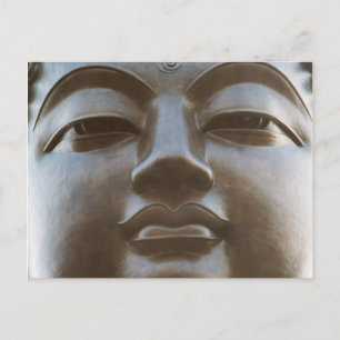 Cartão Postal Primeiro plano da estátua de Buda