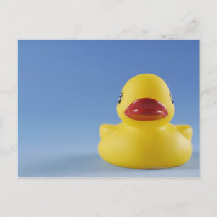 Cartão Postal Primeiro plano de um pato de borracha